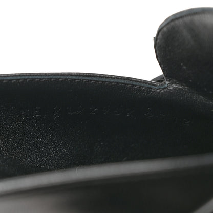 Hermes Goatskin Oz Mules 39 Black 7 of 9