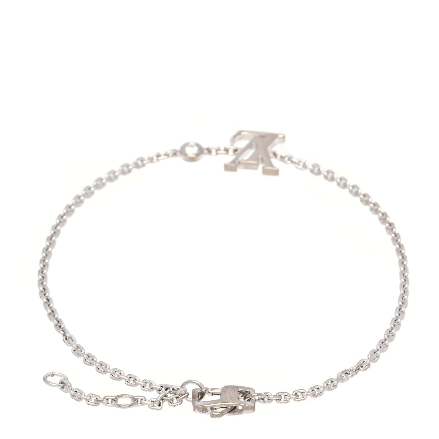18K White Gold Diamond Idylle Blossom LV Bracelet