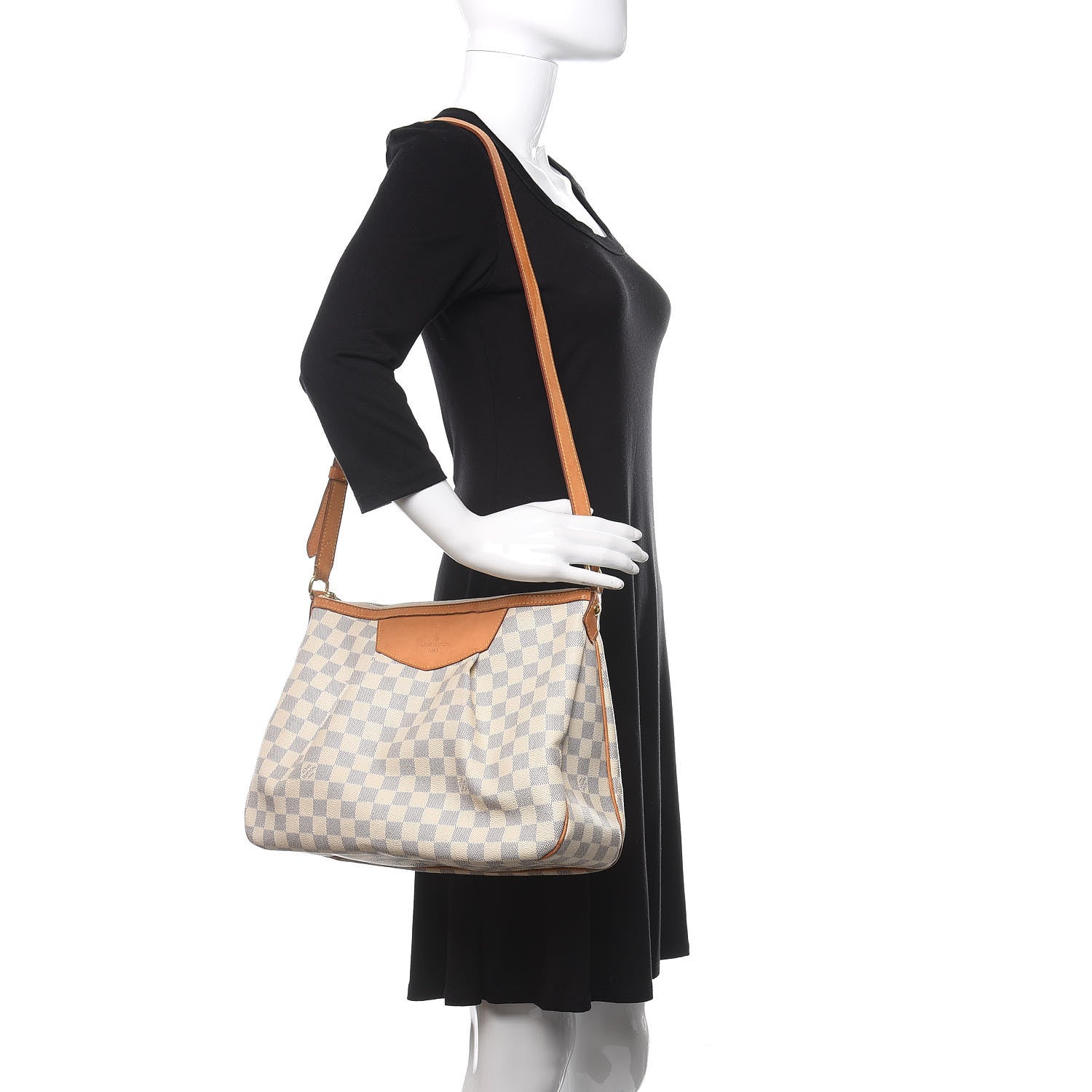 Louis Vuitton Damier Azur Siracusa PM 2 of 9
