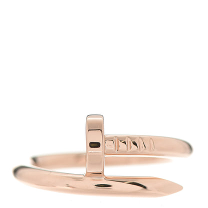 Cartier 18K Pink Gold Juste Un Clou Ring 55 7.25 1 of 5