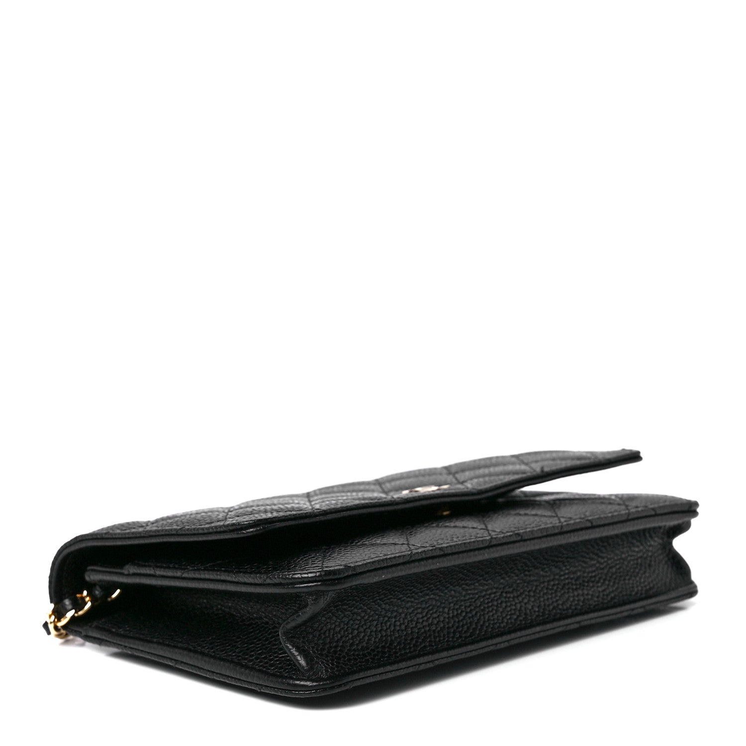 Chanel Caviar Quilted Wallet On Chain WOC Black 3 of 12