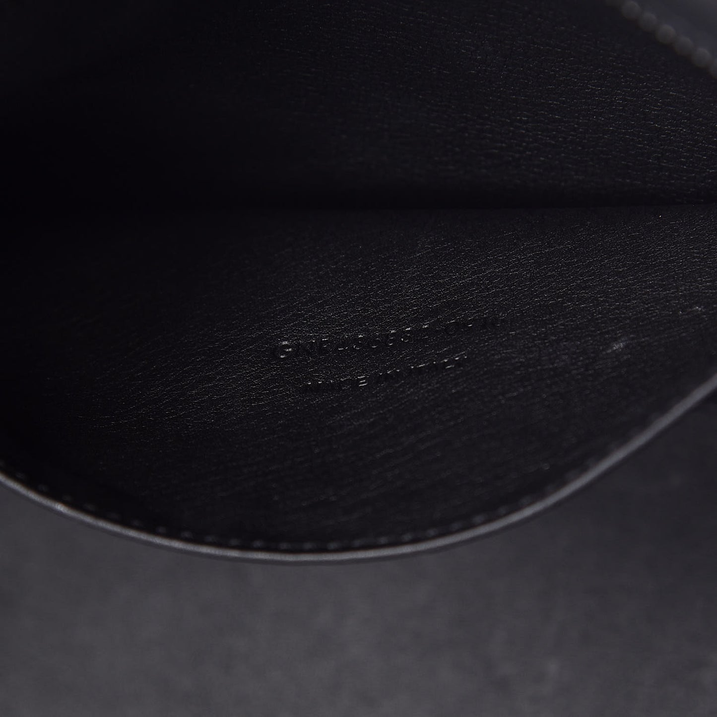 Calfskin Small Monogram Downtown Cabas Black White