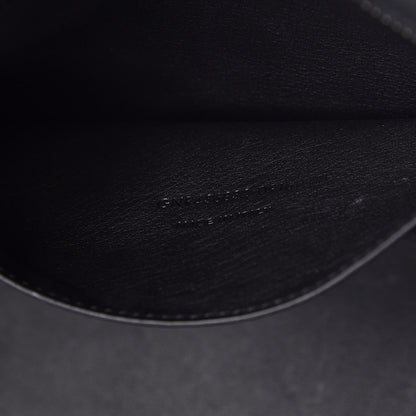 Saint Laurent Calfskin Small Monogram Downtown Cabas Black White 9 of 14