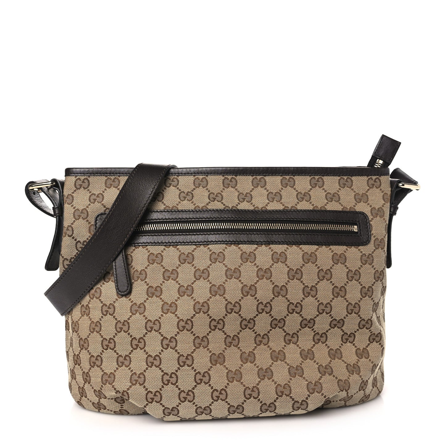 Monogram Messenger Bag Dark Brown