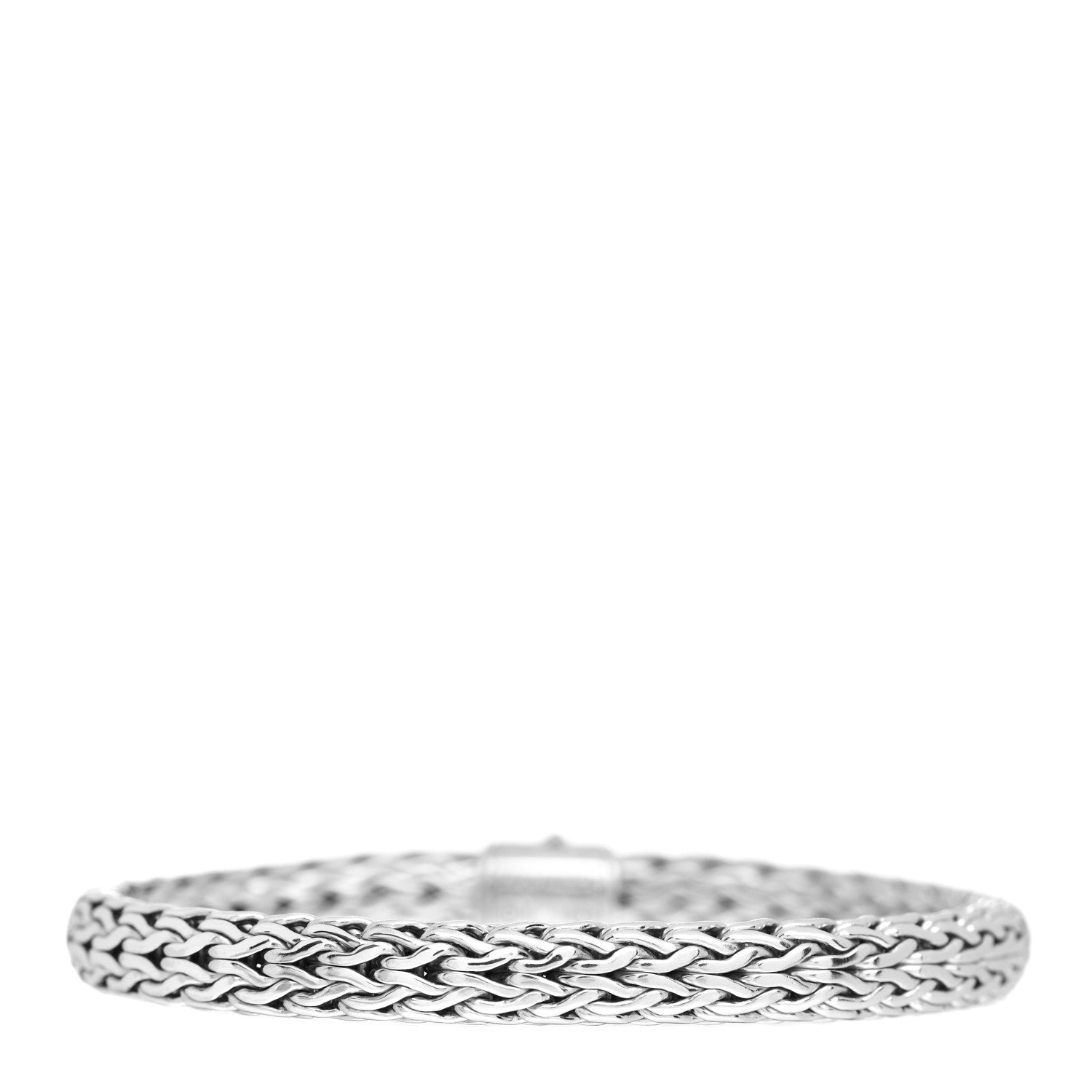 John Hardy Sterling Silver Black Sapphire 7.5mm Classic Chain Bracelet 3 of 4