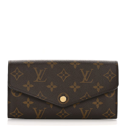 Louis Vuitton Monogram Sarah Wallet NM Rose Ballerine 1 of 10