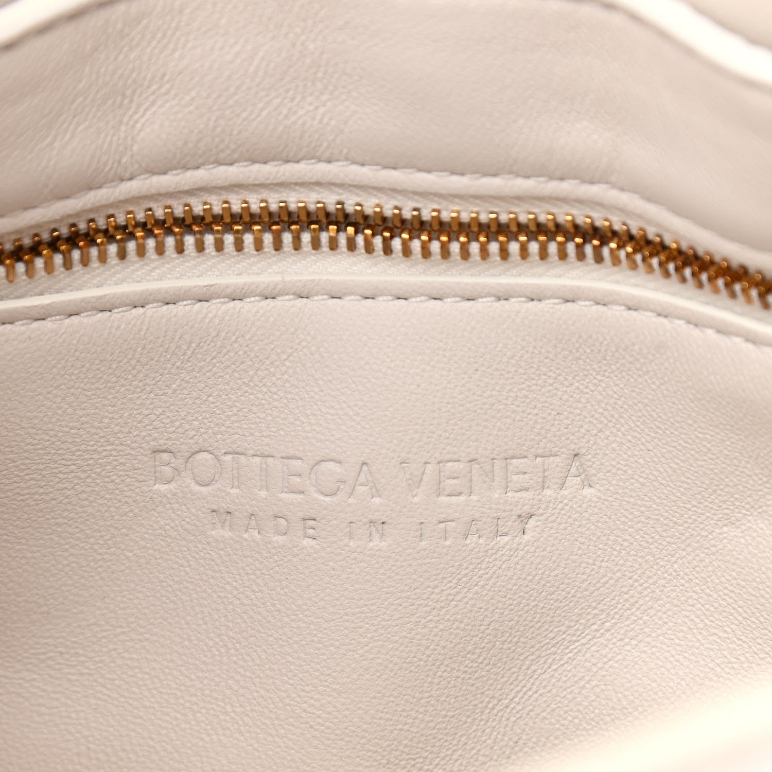Bottega Veneta Paper Calfskin Maxi Intreccio Padded Cassette Crossbody Bag White 8 of 9