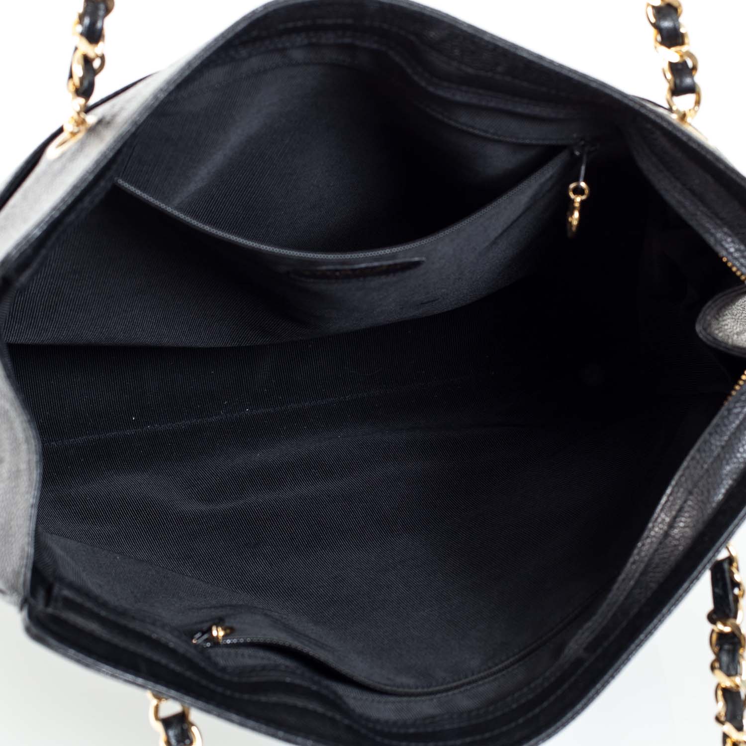 Chanel Caviar Shoulder Bag Black GHW 8 of 10