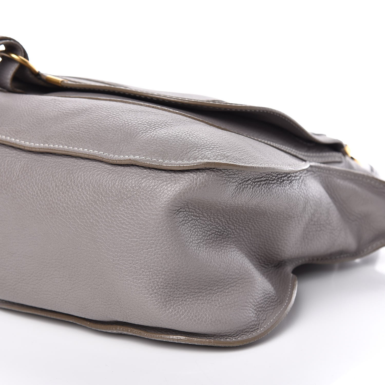 Chloe Calfskin Large Marcie Satchel Cashmere Grey 12 of 16