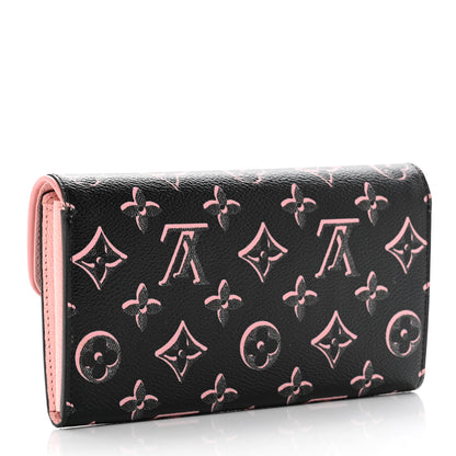 Louis Vuitton Monogram Fall For You Sarah Wallet Black 3 of 6