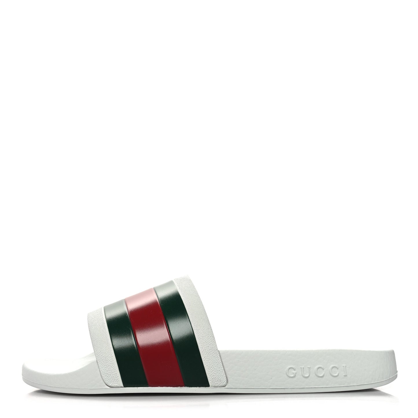 Rubber Web Mens Pool Slide Sandals 11 Great White