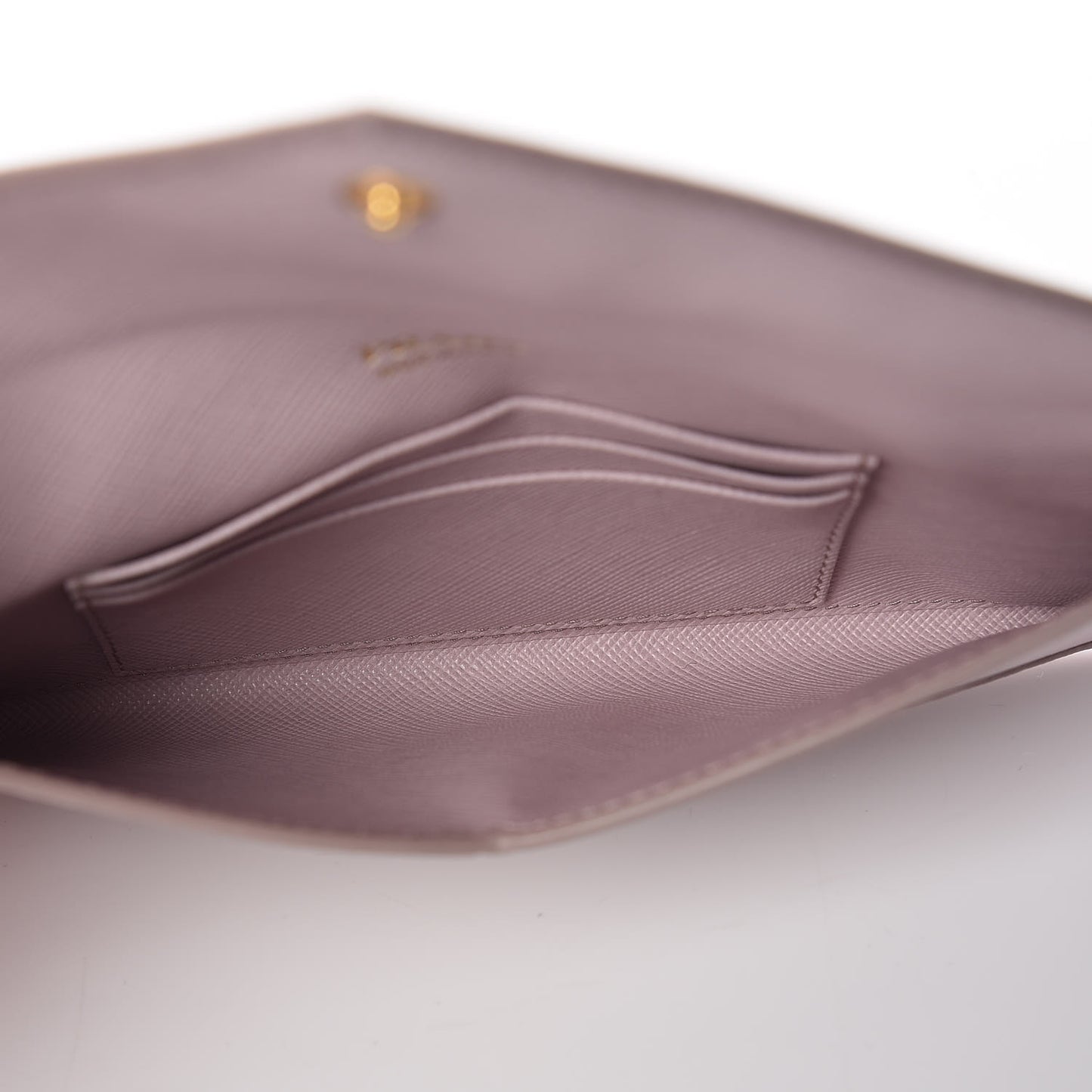 Saffiano Metal Envelope Wallet Orchidea