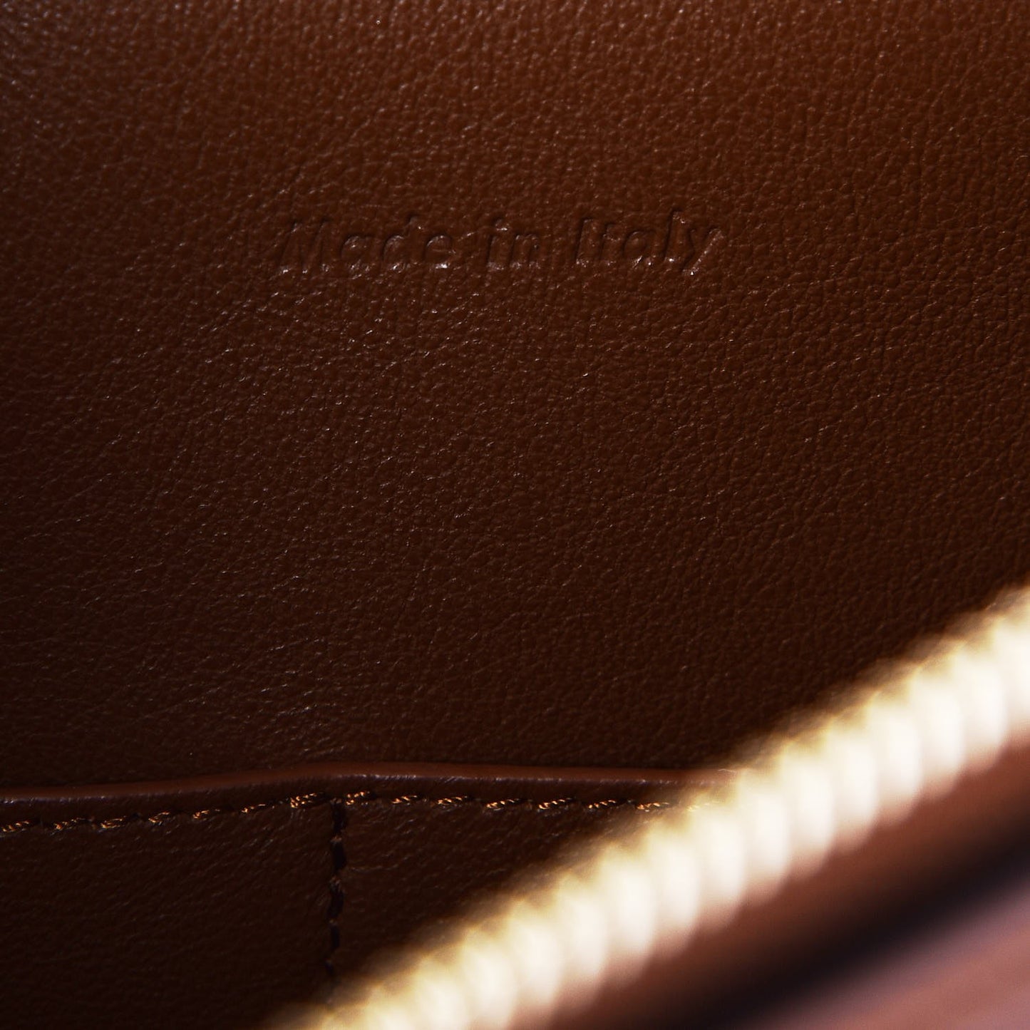 Natural Calfskin Mini Belt Bag Tan