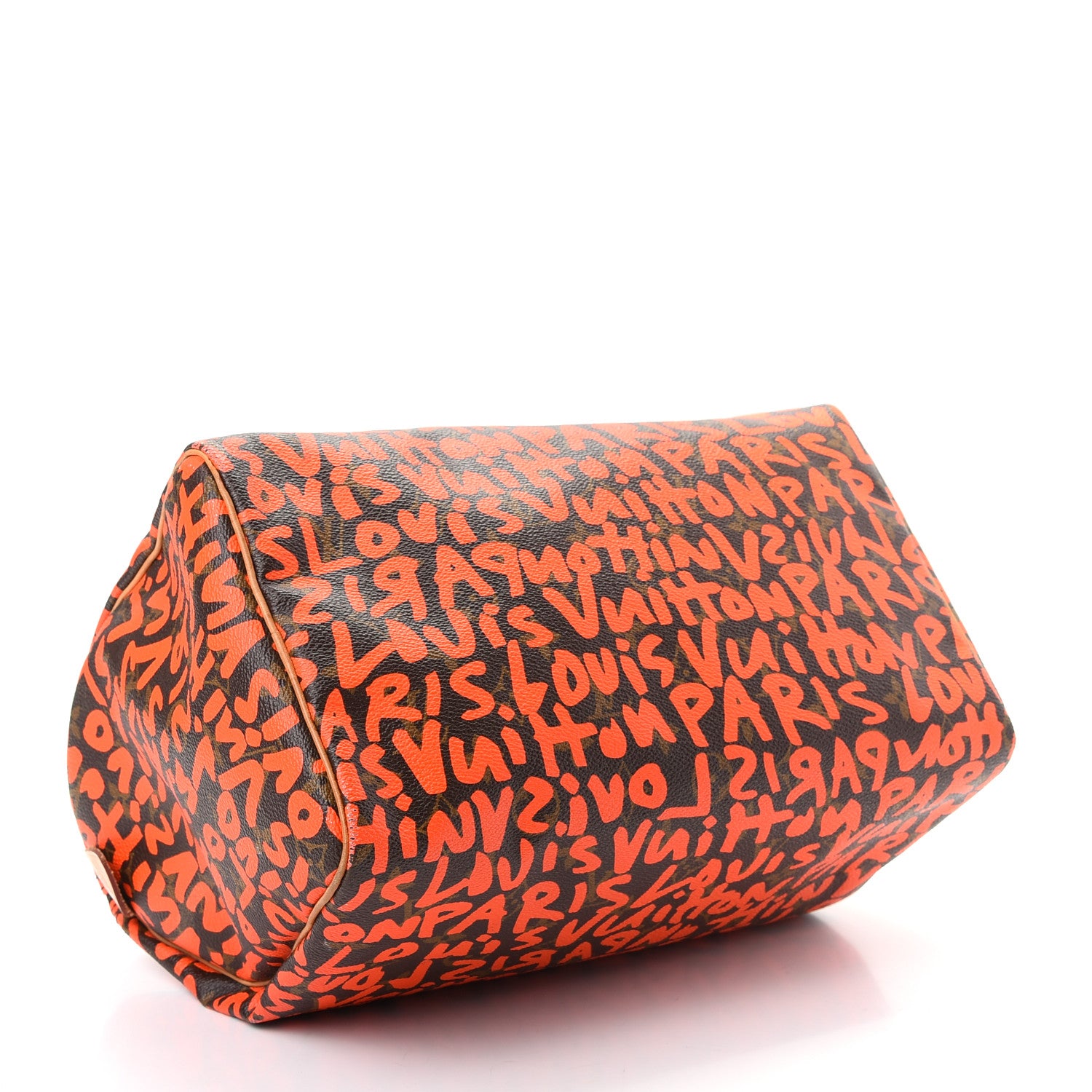 Louis Vuitton Monogram Graffiti Speedy 30 Orange 4 of 14