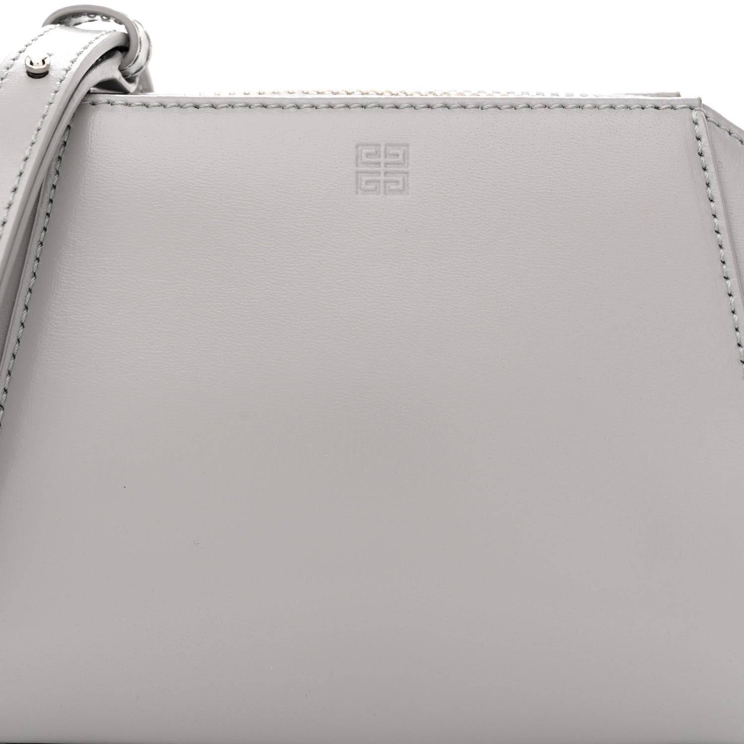 Givenchy Sugar Goatskin Nano Antigona Pearl Grey 8 of 10