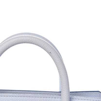 Givenchy Grained Calfskin Mini Horizon Satchel Pale Blue 9 of 12