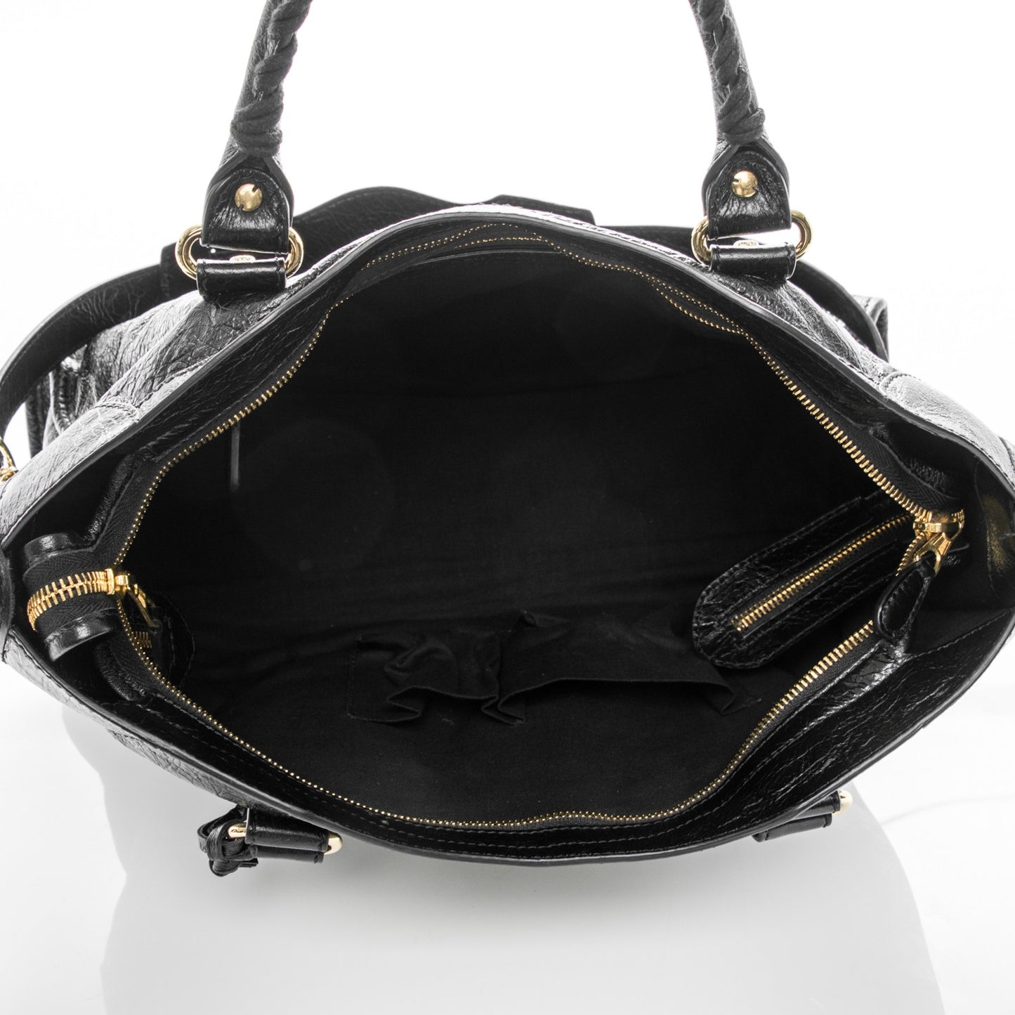 Agneau Giant 12 Gold Hardware City Black