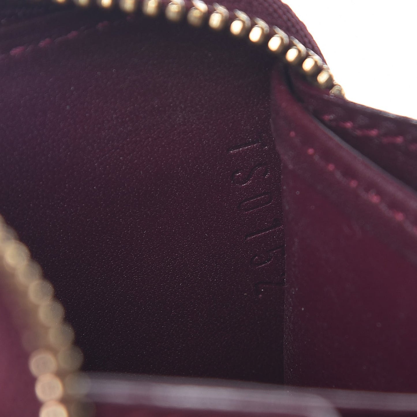 Vernis Zippy Coin Purse Wallet Rouge Fauviste