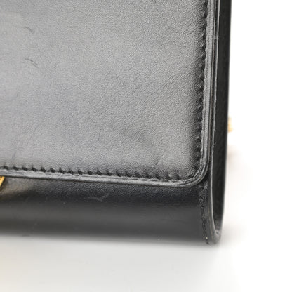 Louis Vuitton Calfskin Chain Louise MM Black 12 of 15