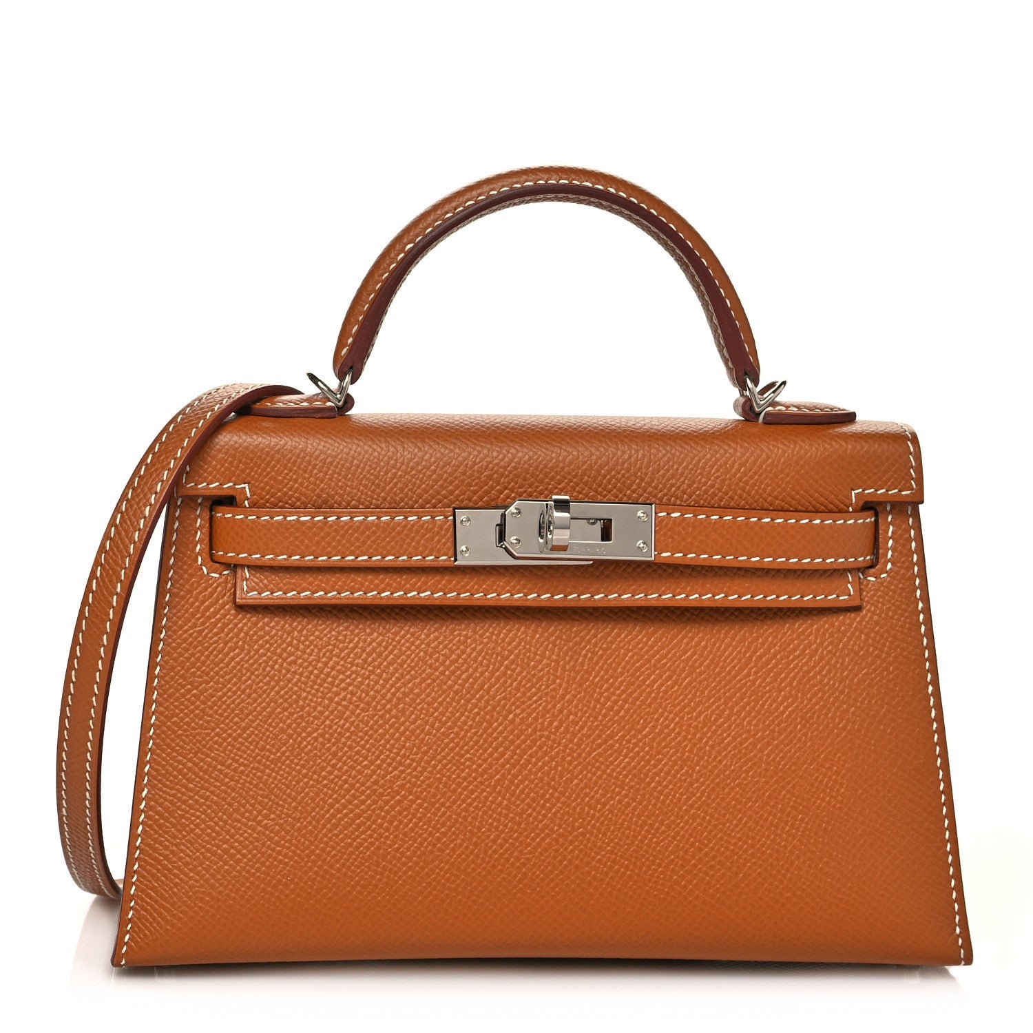 Hermes Epsom Mini Kelly Sellier 20 Gold 1 of 10