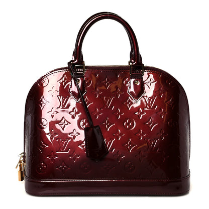 Louis Vuitton Vernis Alma PM  Rouge Fauviste 1 of 12