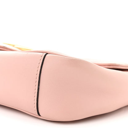 Gucci Calfskin Matelasse Mini GG Marmont Shoulder Bag Perfect Pink 10 of 12