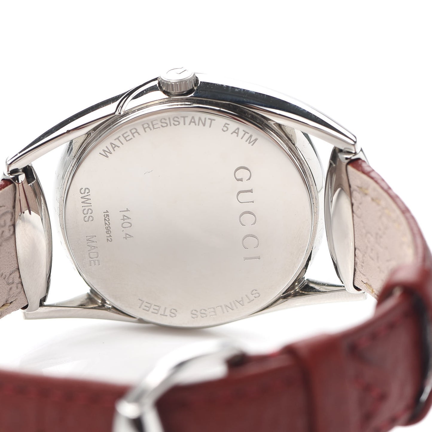 Stainless Steel Calfskin 34mm Horsebit Quartz Watch