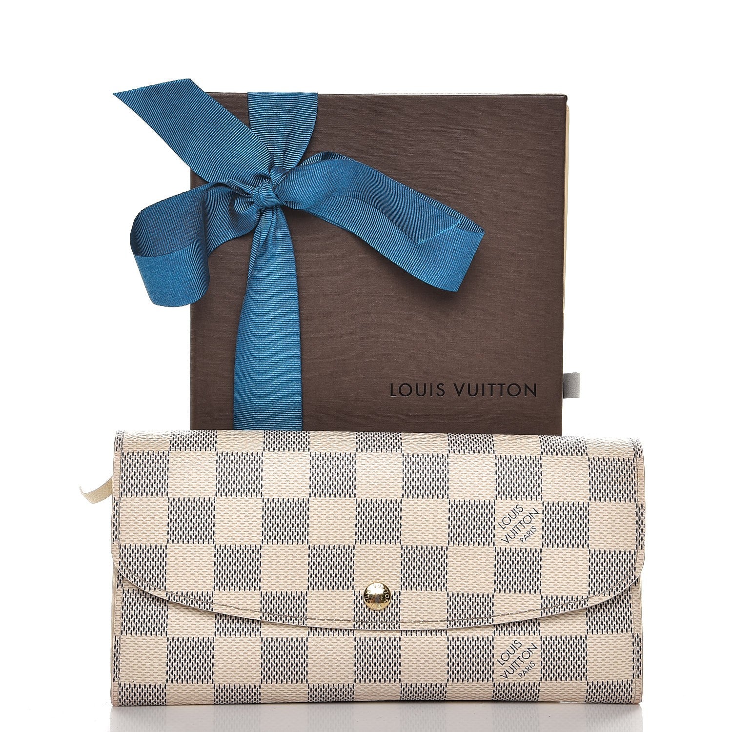 Louis Vuitton Damier Azur Emilie Wallet 9 of 9