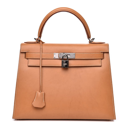 Hermes Vache Natural Kelly Sellier 28 1 of 35