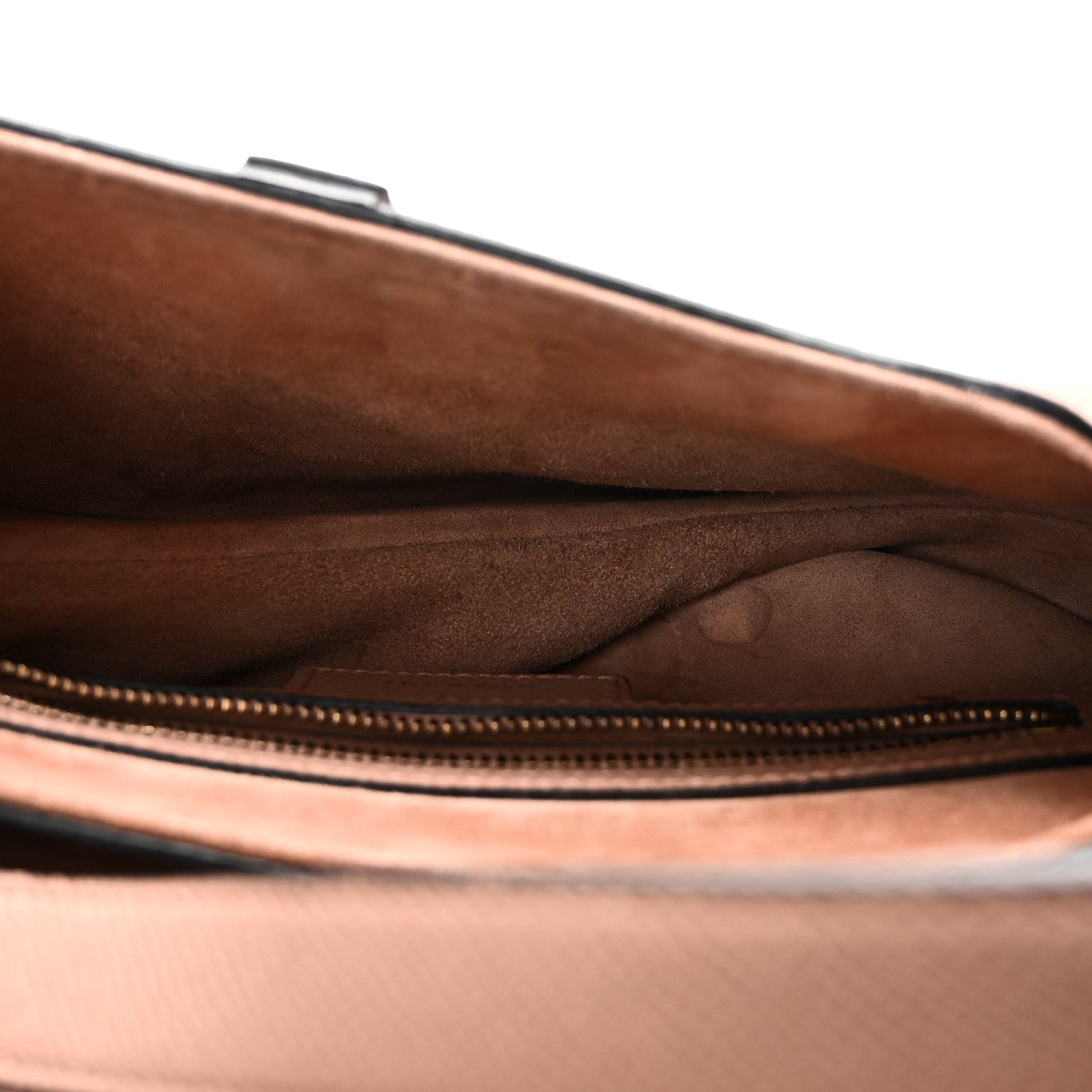 Christian Dior Grained Calfskin Saddle Bag Blush 5 of 11
