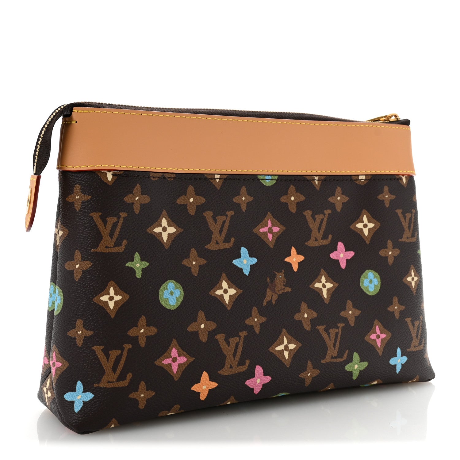 Louis Vuitton X TYLER THE CREATOR Monogram Craggy Pochette Voyage Souple Chocolate 3 of 8