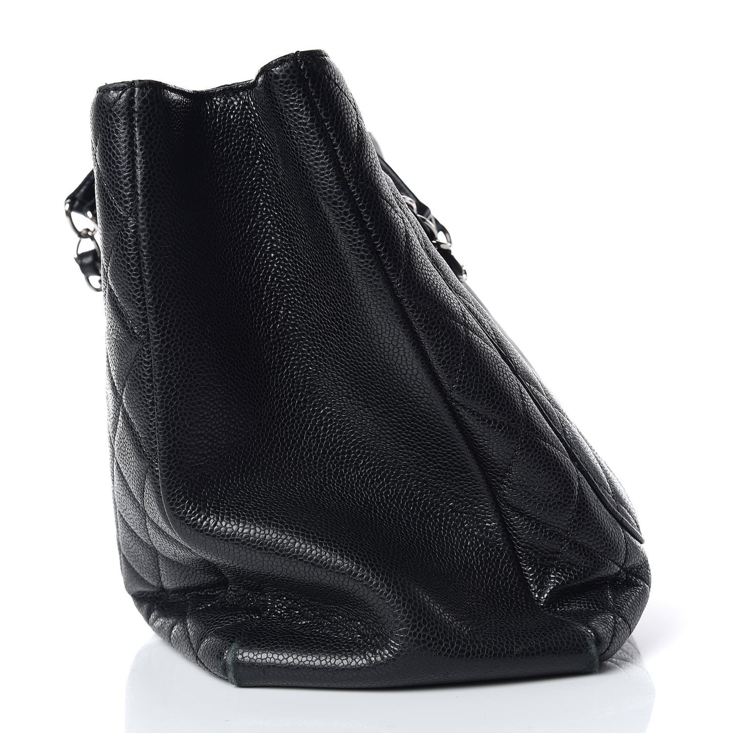 Caviar Quilted XL Grand Shopping Tote GST Black