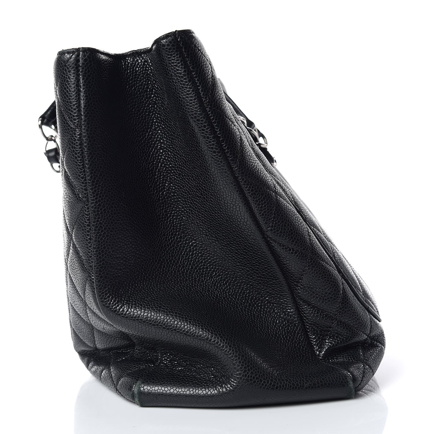 Chanel Caviar Quilted XL Grand Shopping Tote GST Black 14 of 17