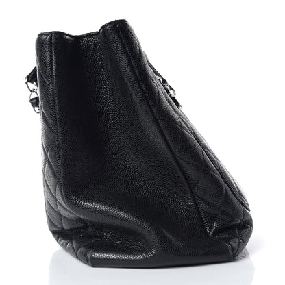 Chanel Caviar Quilted XL Grand Shopping Tote GST Black 14 of 17
