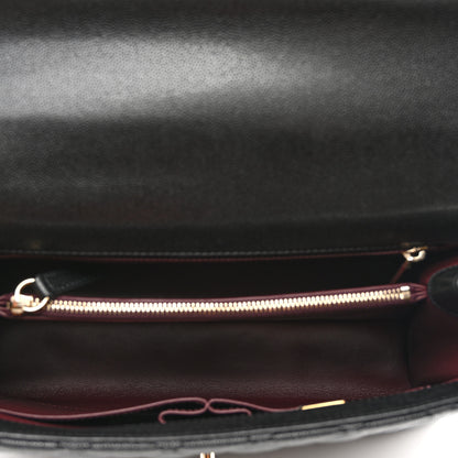 Chanel Caviar Quilted Small Coco Handle Flap Black 6 of 10