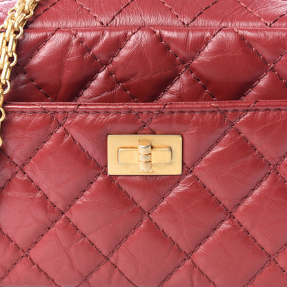 Chanel Aged Calfskin Quilted Mini Reissue Camera Case Red 9 of 9