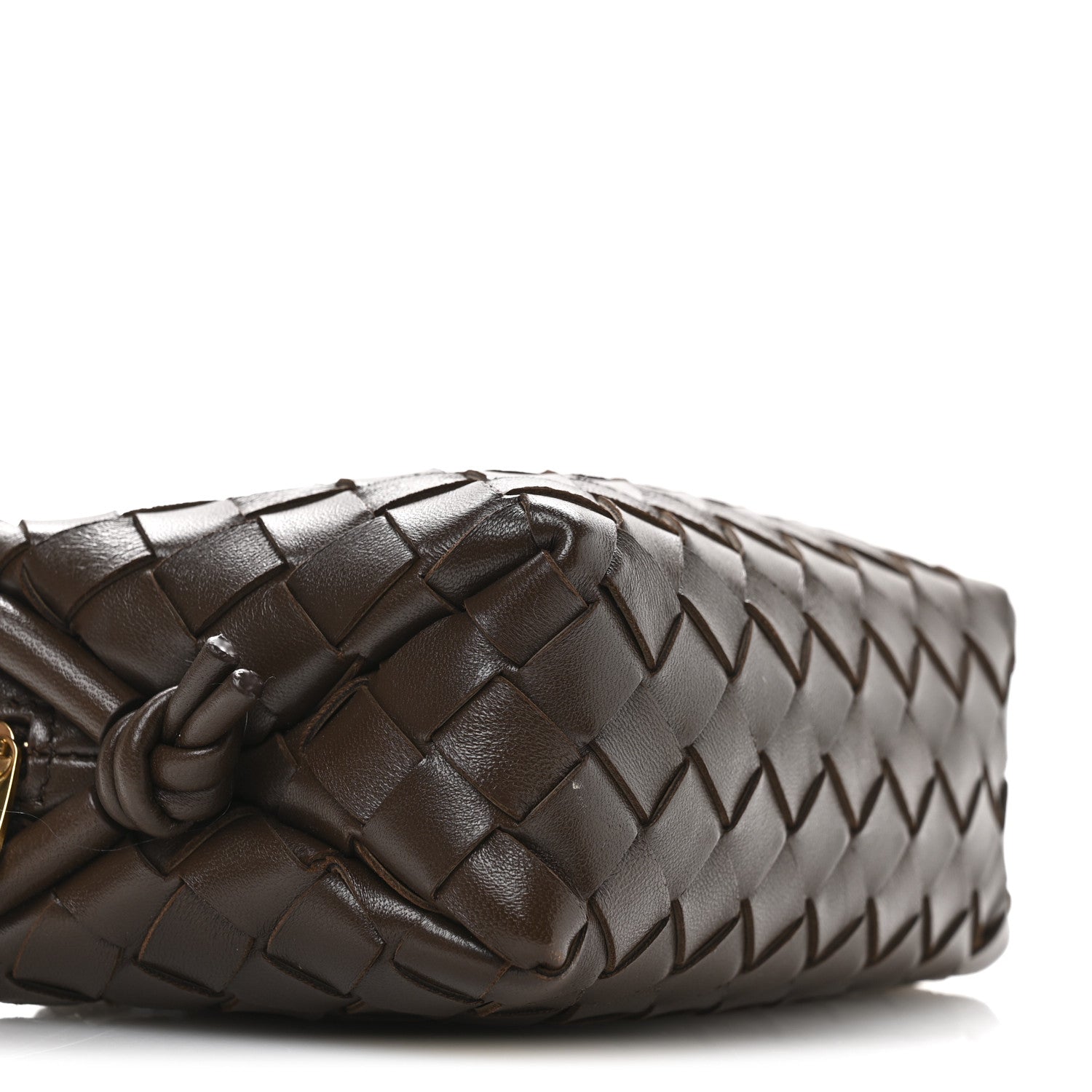 Bottega Veneta Nappa Intrecciato Mini Loop Camera Bag Light Brown 8 of 9