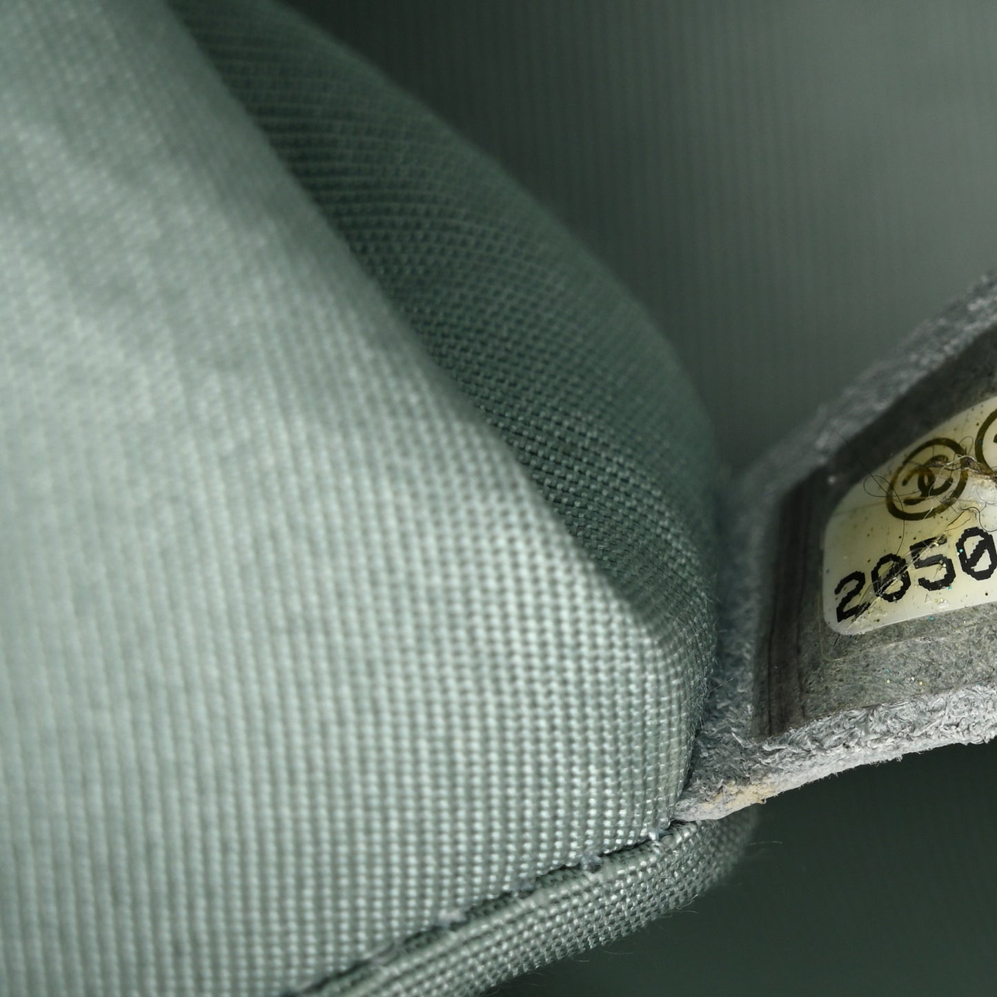 Lambskin Quilted Medium Boy Flap Light Blue