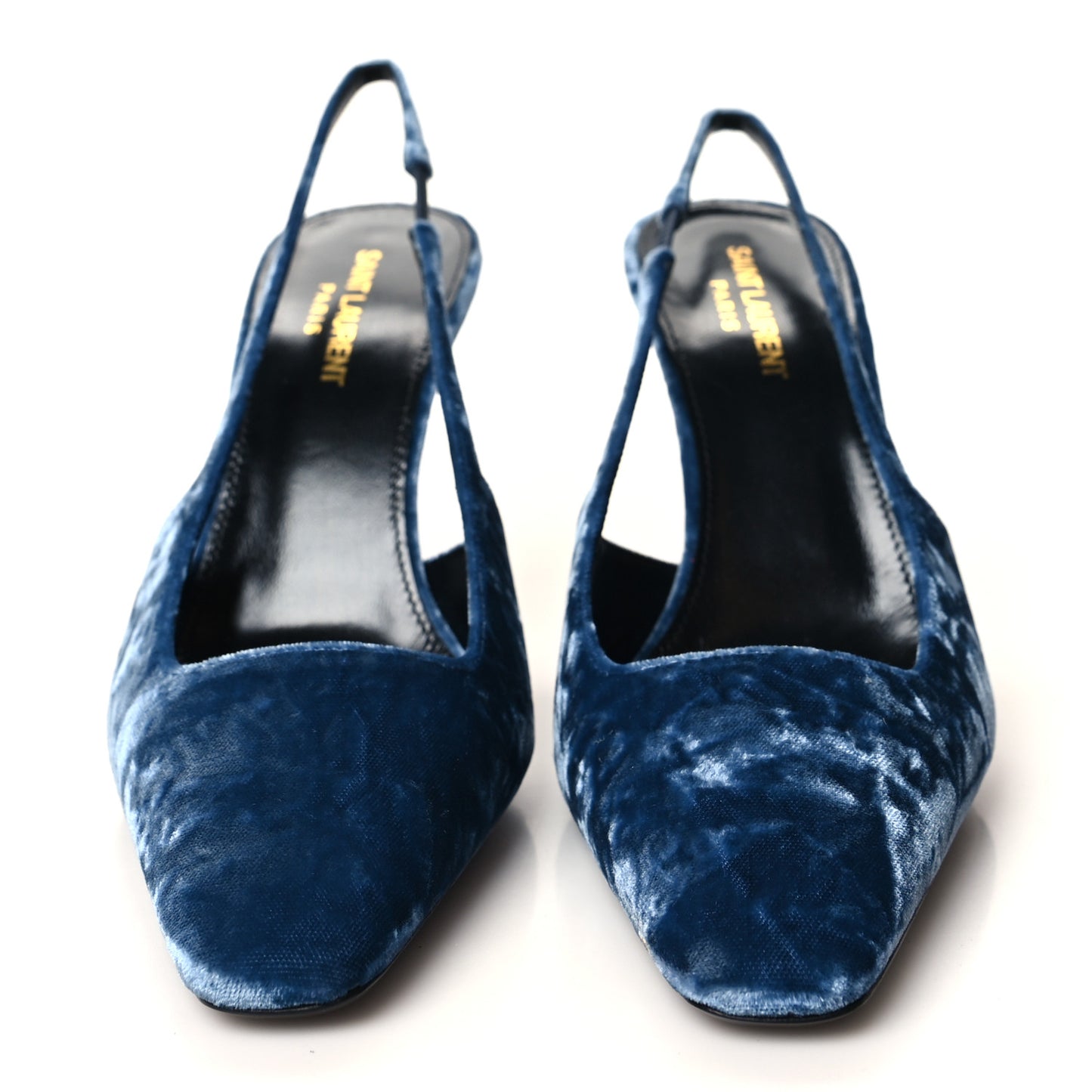 Velvet Tom 90 Dream Slingback Pumps 38 Denim