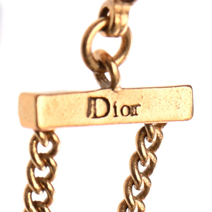 Christian Dior Metal J'Adior Choker Necklace Aged Gold 5 of 5