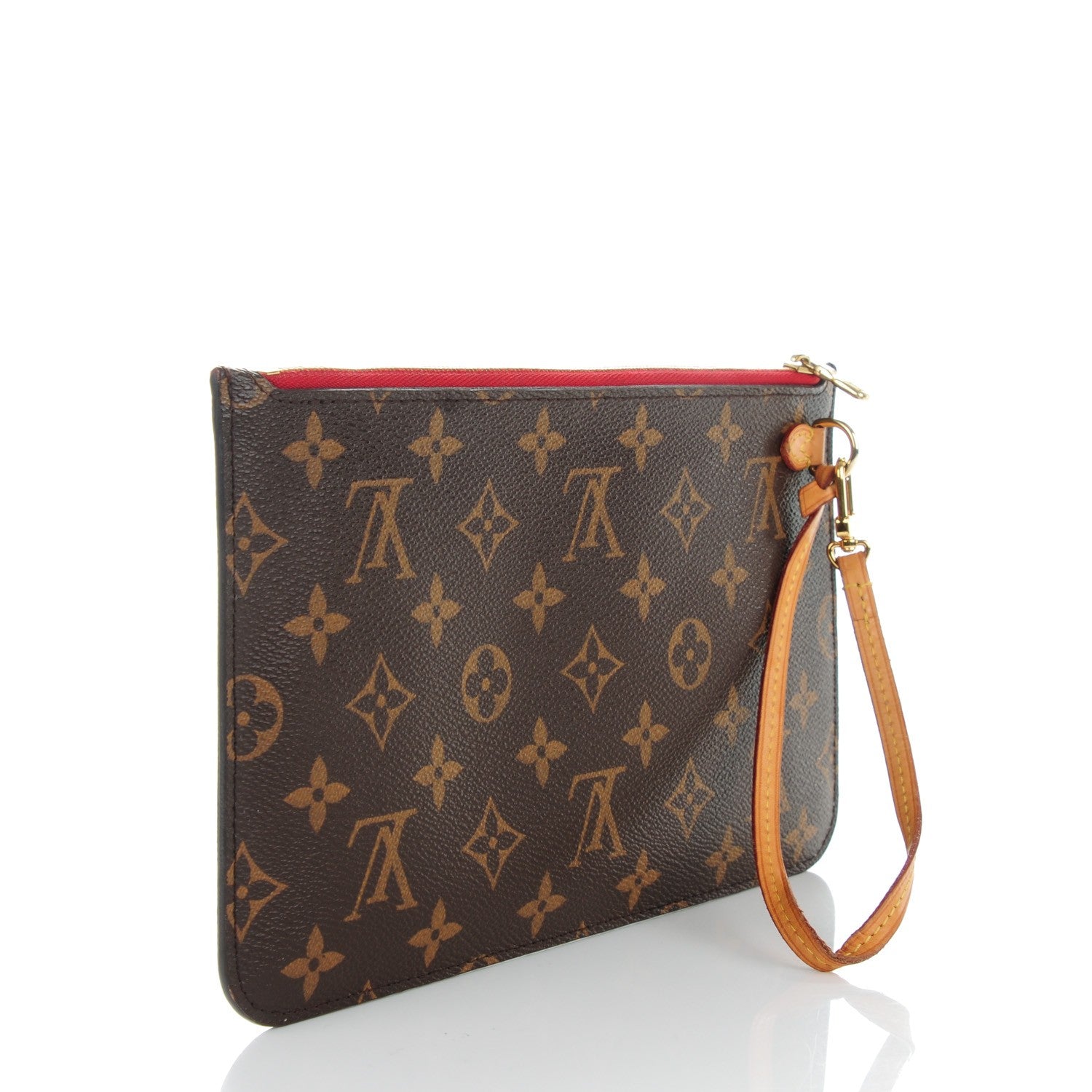 Louis Vuitton Monogram Neverfull MM GM Pochette Cherry 3 of 9