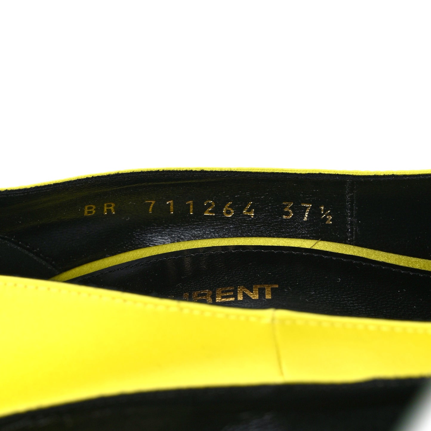 Satin Crepe Marylin 110 Pumps 37.5 Narcissus 37.5 Yellow