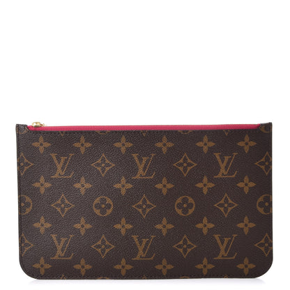 Louis Vuitton Monogram Neverfull MM GM Pochette Pivoine 1 of 8