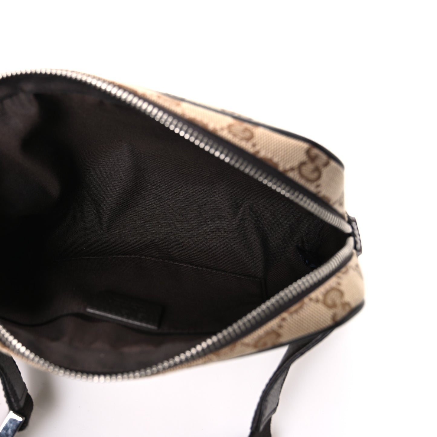 Monogram Belt Bag Dark Brown