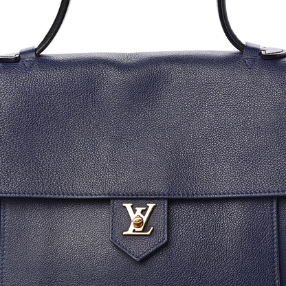 Louis Vuitton Calfskin Lockme PM Iris 7 of 9