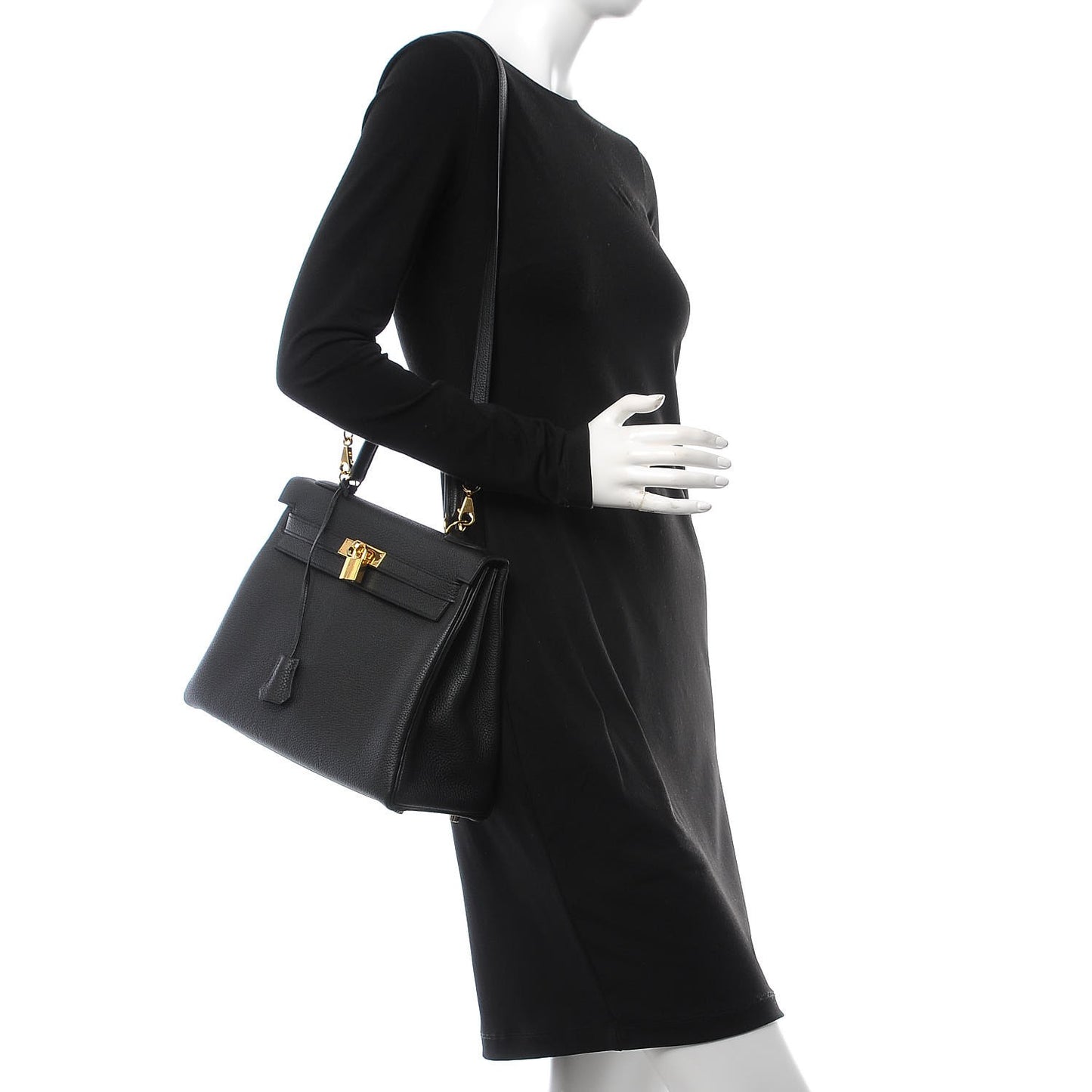 Togo Kelly Retourne 32 Black