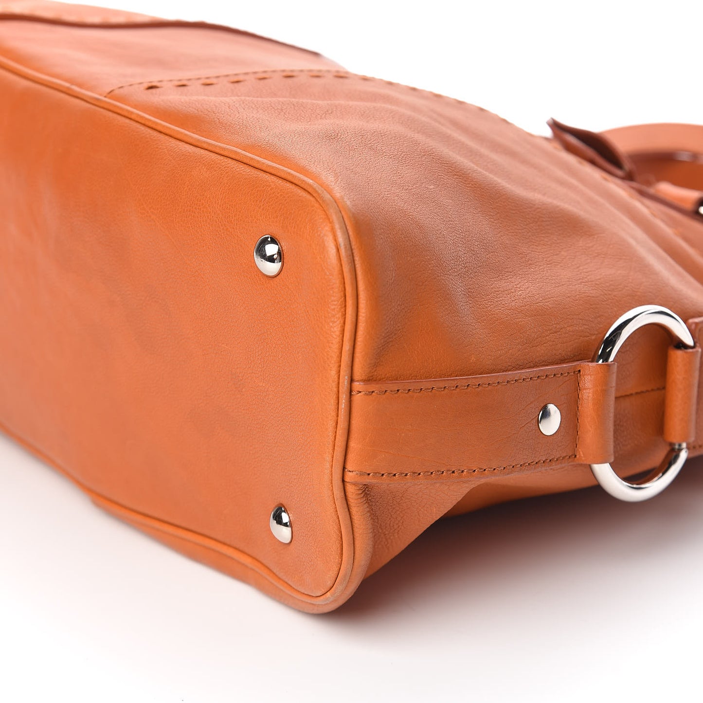 Calfskin Large Muse Orange