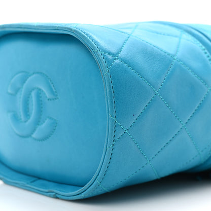 Chanel Lambskin Quilted Tassel Chain Bag Blue 11 of 11