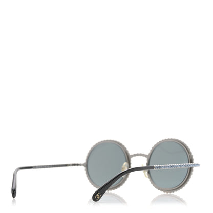 Chanel Pearl Round Sunglasses 71138 Grey 4 of 8