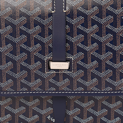 Goyard Goyardine Belvedere II MM Messenger Bag Navy 10 of 10